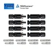Solar panel connectors 43A 1500V - MC4 cable quick wire connectors compatible with Staubli Evo